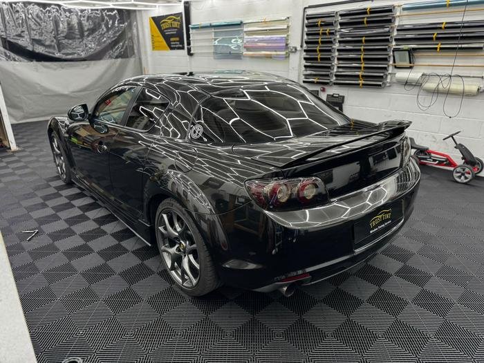 Mazda RX-8, rear windows tinted