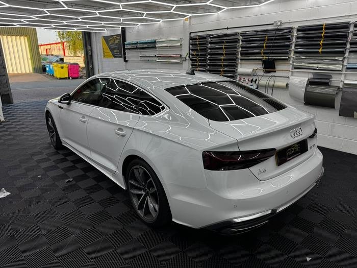 Audi A5 Sportback, full window tint