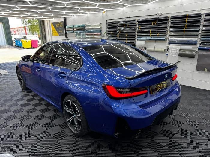 BMW 3 Series, full window tint
