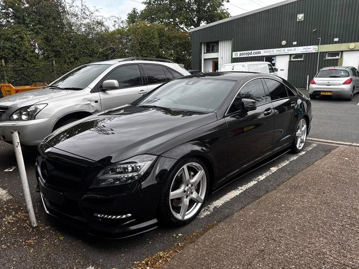 Mercedes CLS, full window tint